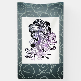 JAPANISCHE FISCHE Fahne Banner