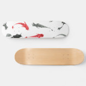 Japanische Fische Skateboard (Horizontal)