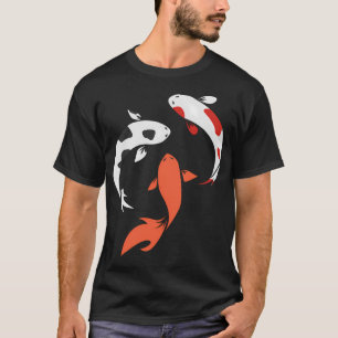 Japanische Fischfarbe T-Shirt