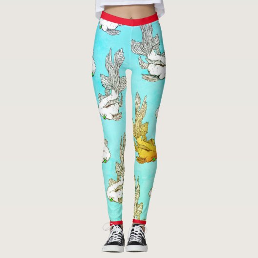 JAPANISCHE FISH SWIMMINGLeggings Leggings (Vorderseite)