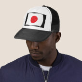 Japanische Flag-Hat Truckerkappe (Beispiel)