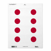 Japanische Flagge (Vorne)