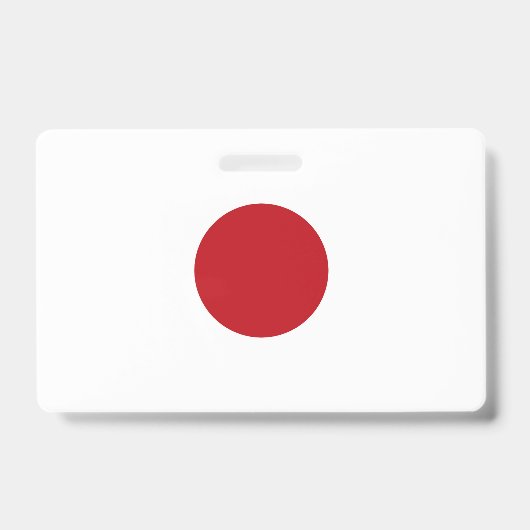 Japanische Flagge Ausweis (Vorderseite)