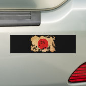 Japanische Flagge Autoaufkleber (Auf Auto)