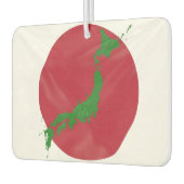 Japanische Flagge Autolufterfrischer (Links)
