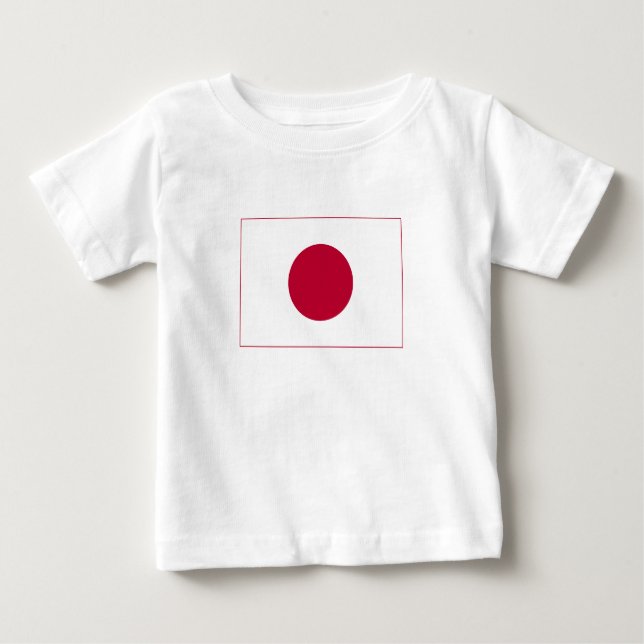 Japanische Flagge Baby T-shirt (Vorderseite)