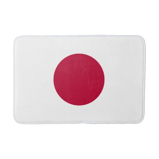 Japanische Flagge Badematte (Vorderseite)
