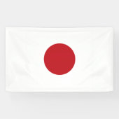 Japanische Flagge Banner (Horizontal)