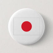 Japanische Flagge Button (Vorderseite)
