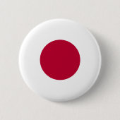 Japanische Flagge Button (Vorderseite)