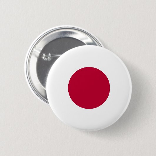 Japanische Flagge Button (Vorne & Hinten)