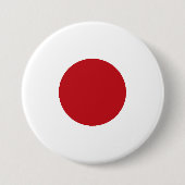 Japanische Flagge Button (Vorderseite)