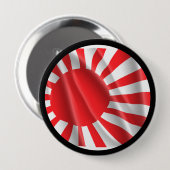 JAPANISCHE FLAGGE BUTTON (Vorne & Hinten)