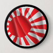 JAPANISCHE FLAGGE BUTTON (Vorderseite)