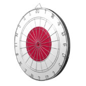 Japanische Flagge Dartscheibe (Vorderseite rechts)