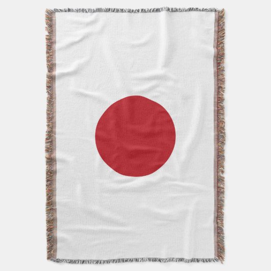 Japanische Flagge Decke (Vorderseite Vertikal)