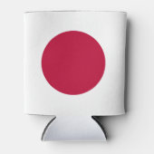 Japanische Flagge Dosenkühler (Vorderseite)