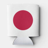 Japanische Flagge Dosenkühler (Rückseite)