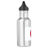 Japanische Flagge Edelstahlflasche (Links)