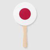 Japanische Flagge Fächer (Rückseite)