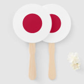 Japanische Flagge Fächer (Vorne und Hinten)