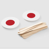 Japanische Flagge Fächer (Non-assembled)