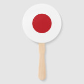 Japanische Flagge Fächer (Vorderseite)