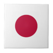 Japanische Flagge Fliese (Vorderseite)
