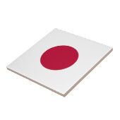 Japanische Flagge Fliese (Seite)