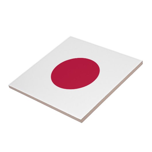 Japanische Flagge Fliese (Seite)