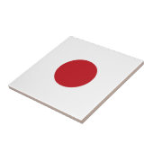 Japanische Flagge Fliese (Seite)