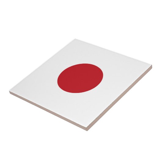 Japanische Flagge Fliese (Seite)