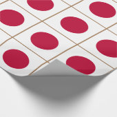 Japanische Flagge Geschenkpapier (Ecke)