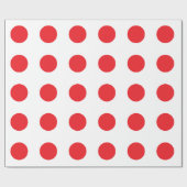 Japanische Flagge Geschenkpapier (Flach)