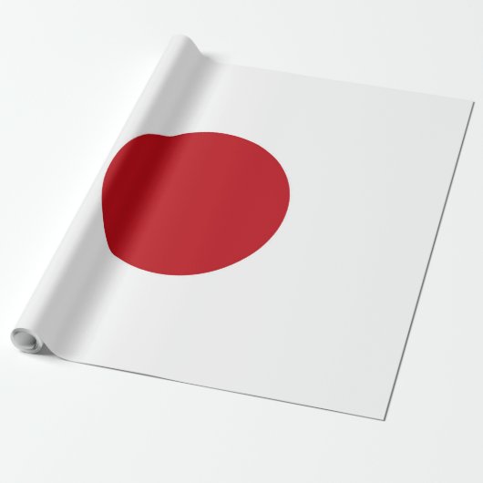 Japanische Flagge Geschenkpapier (Ungerollt)