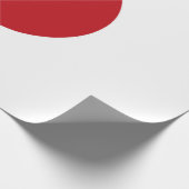 Japanische Flagge Geschenkpapier (Ecke)