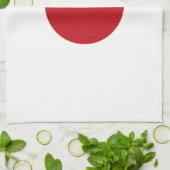 Japanische Flagge Geschirrtuch (Gefaltet)