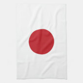 Japanische Flagge Geschirrtuch (Vertikal)