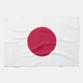 Japanische Flagge Geschirrtuch (Horizontal)