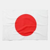 Japanische Flagge Geschirrtuch (Horizontal)