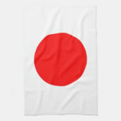 Japanische Flagge Geschirrtuch (Vertikal)