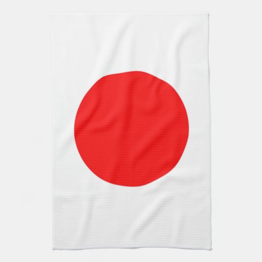 Japanische Flagge Geschirrtuch (Vertikal)