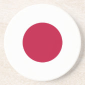 Japanische Flagge Getränkeuntersetzer (Vorne)