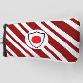 Japanische Flagge Golf Headcover (Vorderseite)