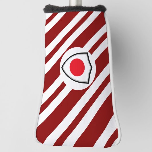 Japanische Flagge Golf Headcover (Rotieren 90)
