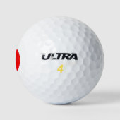 Japanische Flagge Golfball (Logo)
