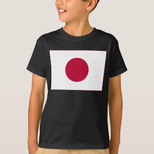 Japanische Flagge: Hinomaru, Nisshōki, rote aufste T-Shirt