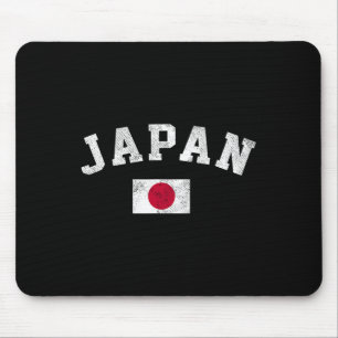 Japanische Flagge Japan Stolz Wurzeln Unabhängigke Mousepad
