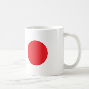 Japanische Flagge Kaffeetasse