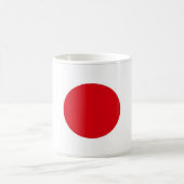 Japanische Flagge Kaffeetasse (Mittel)